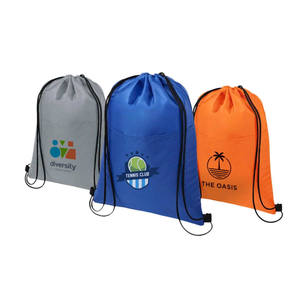 12 Can Drawstring Cooler Bag