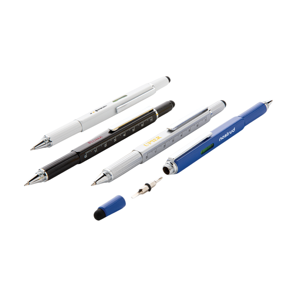 5-in-1 Aluminium Multifunction Pen