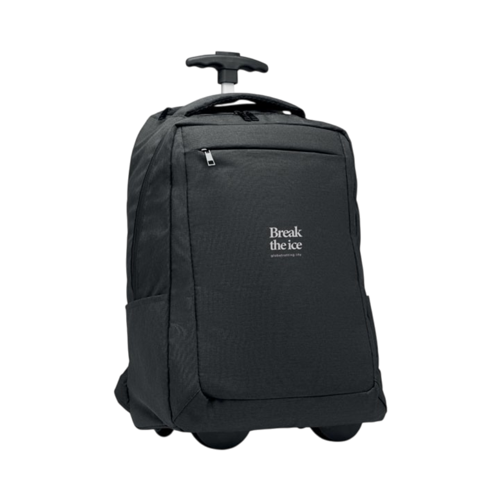 600D RPET Backpack Trolley