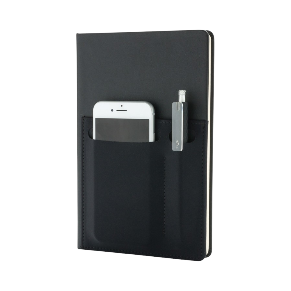 A5 Deluxe Notebook with Smart Pockets