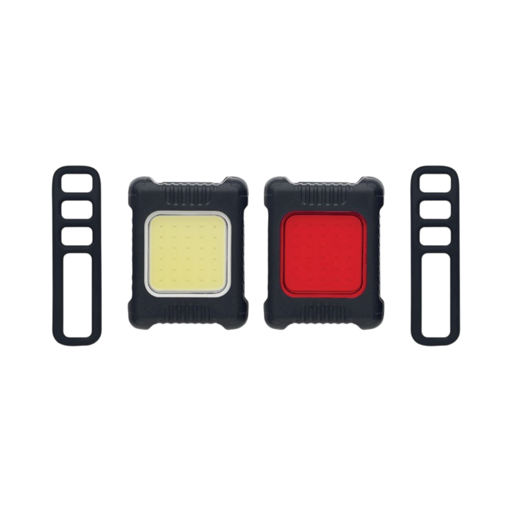 ABS-PC BLIGHT Rechargeable Bike Light Set