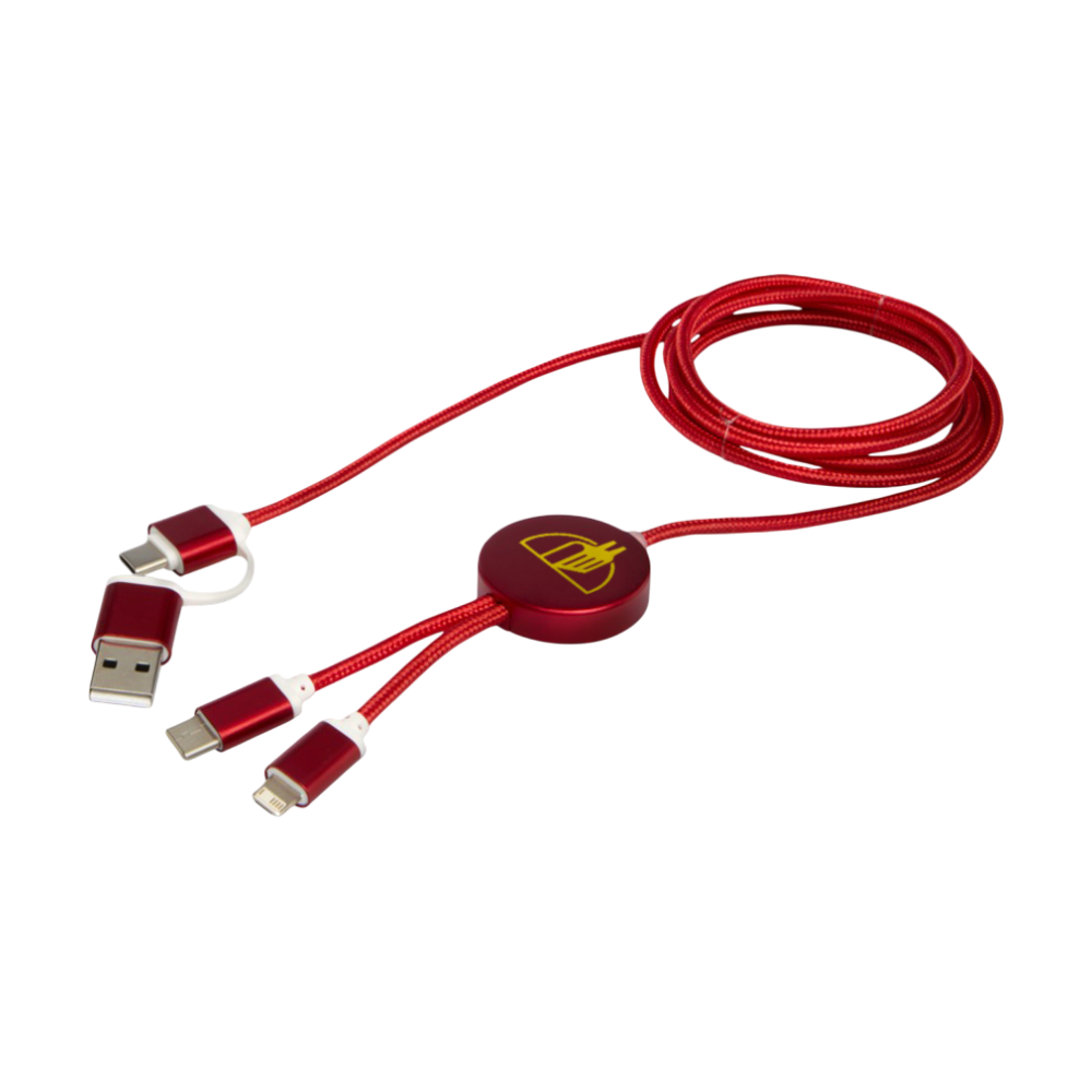Alasia 5-in-1 Recycled 150cm Fast Charge & Data Cable