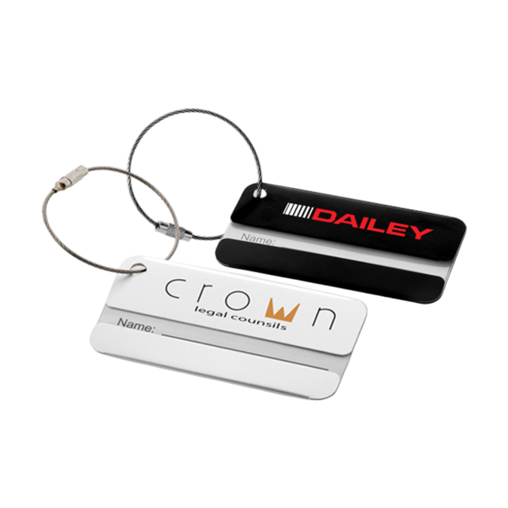 Aluminium Luggage Tag