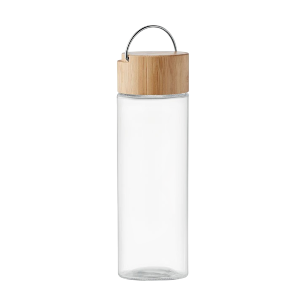AMELAND Glass Bottle Bamboo Lid