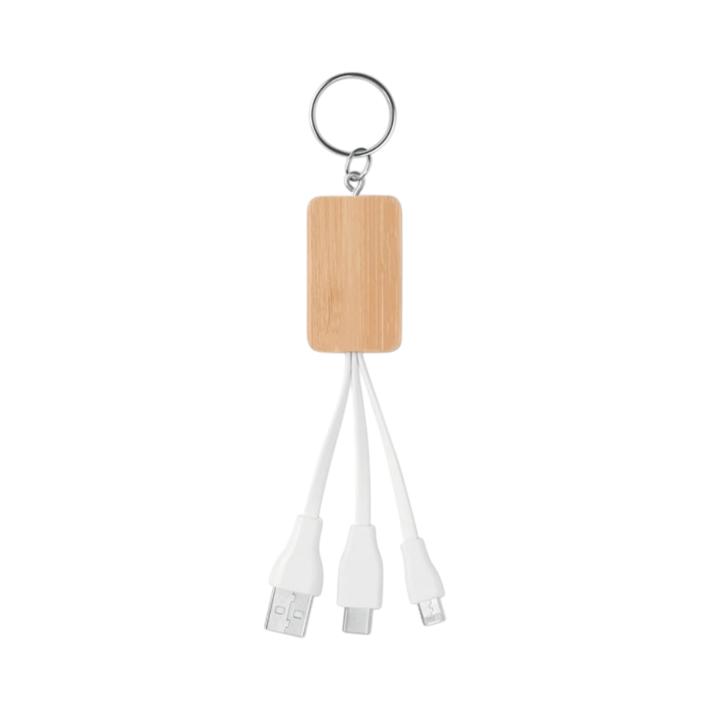 Bamboo 3-in-1 Cable Clauer