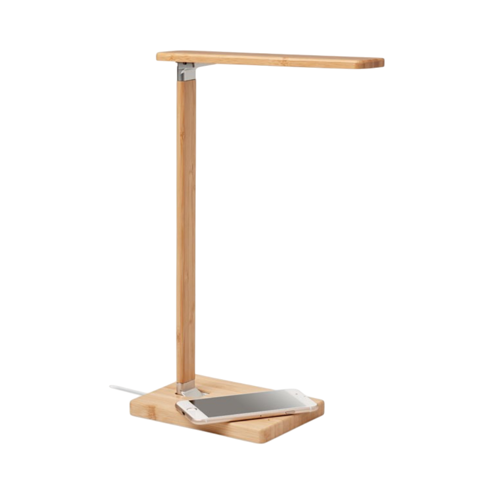 Bamboo Desktop Light and Charger