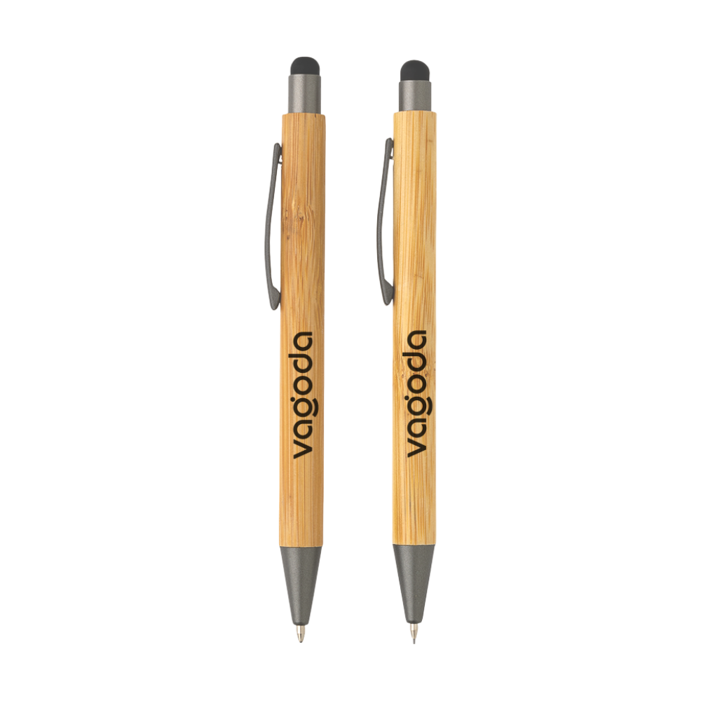 Bamboo Modern Pen Set in Box