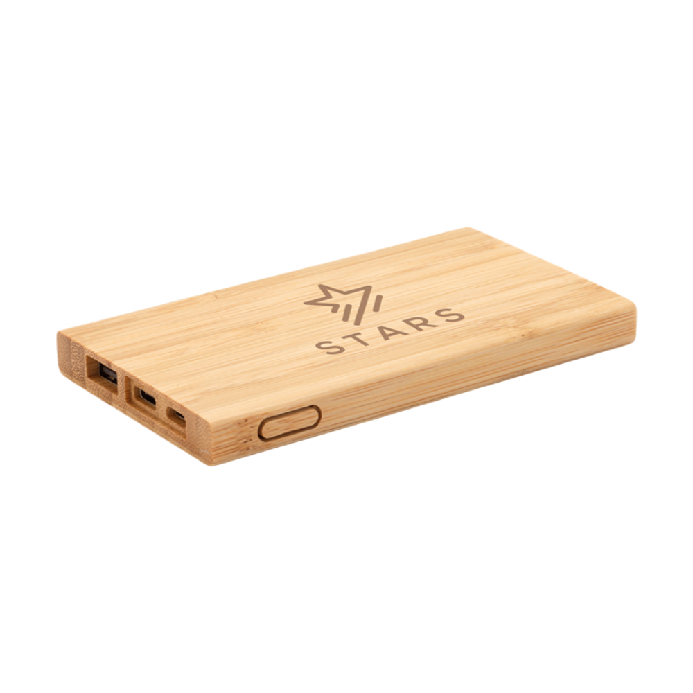 Bamboo Power Bank 4000 mAh
