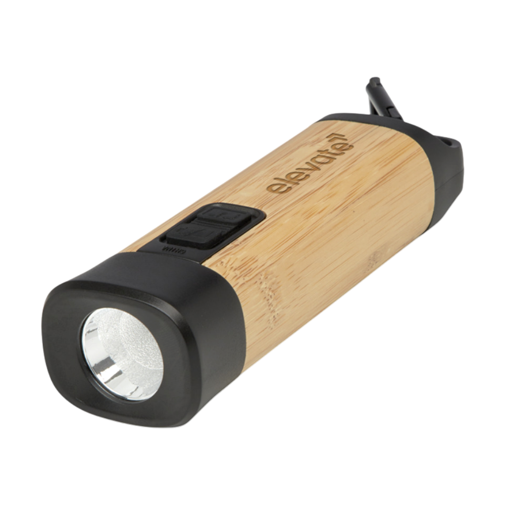 Bamboo RCS Recycled Plastic Torch with Carabiner