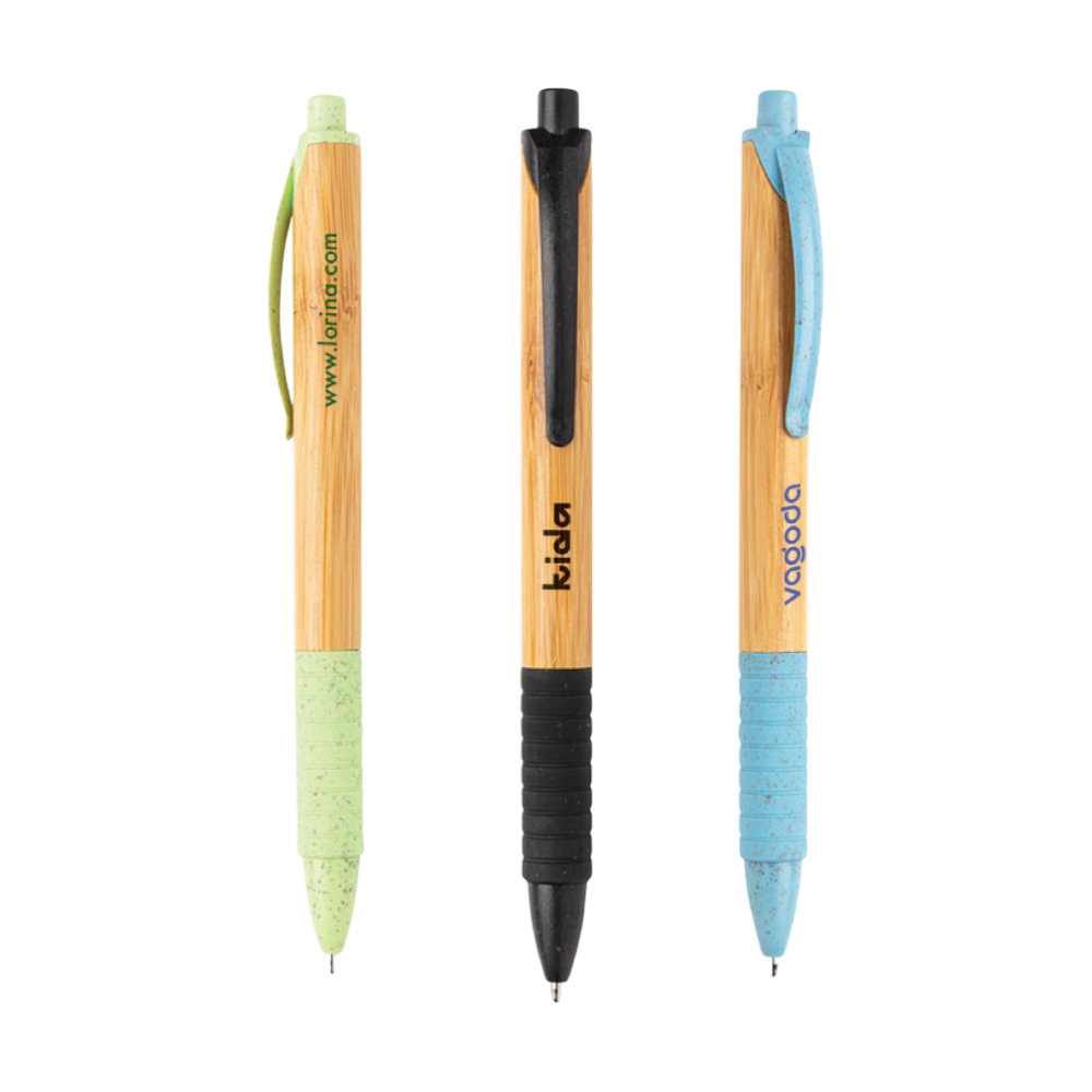 Bamboo & Wheat Straw Pen