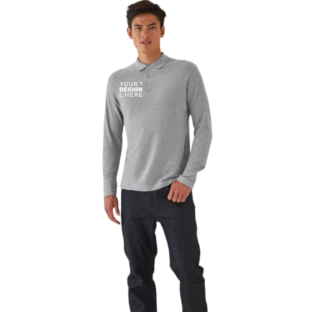 B&C | Piqué LSL Leightweight Polo