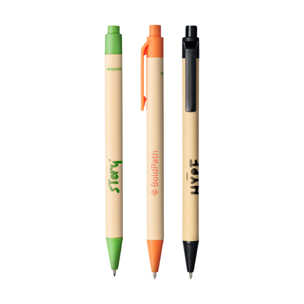 Berk Recycled Carton and Corn Plastic Ballpoint Pen