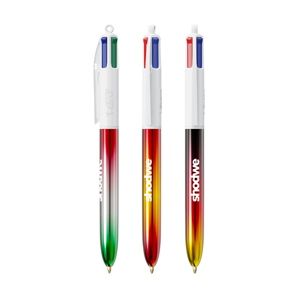 BIC® 4 Colours® Flags Collection Pen