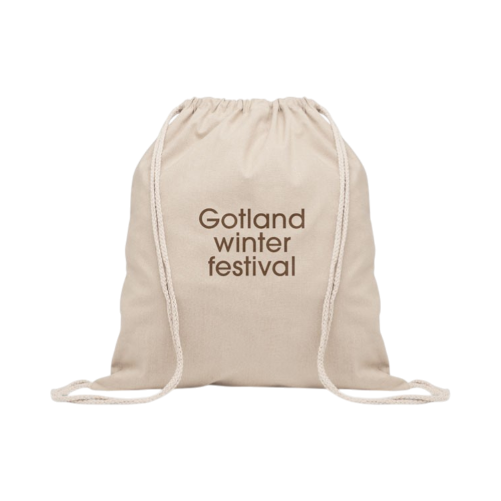 CABETRI Recycled Cotton Drawstring Bag