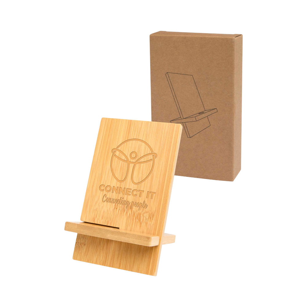 Ceibo Detachable Bamboo Phone Stand