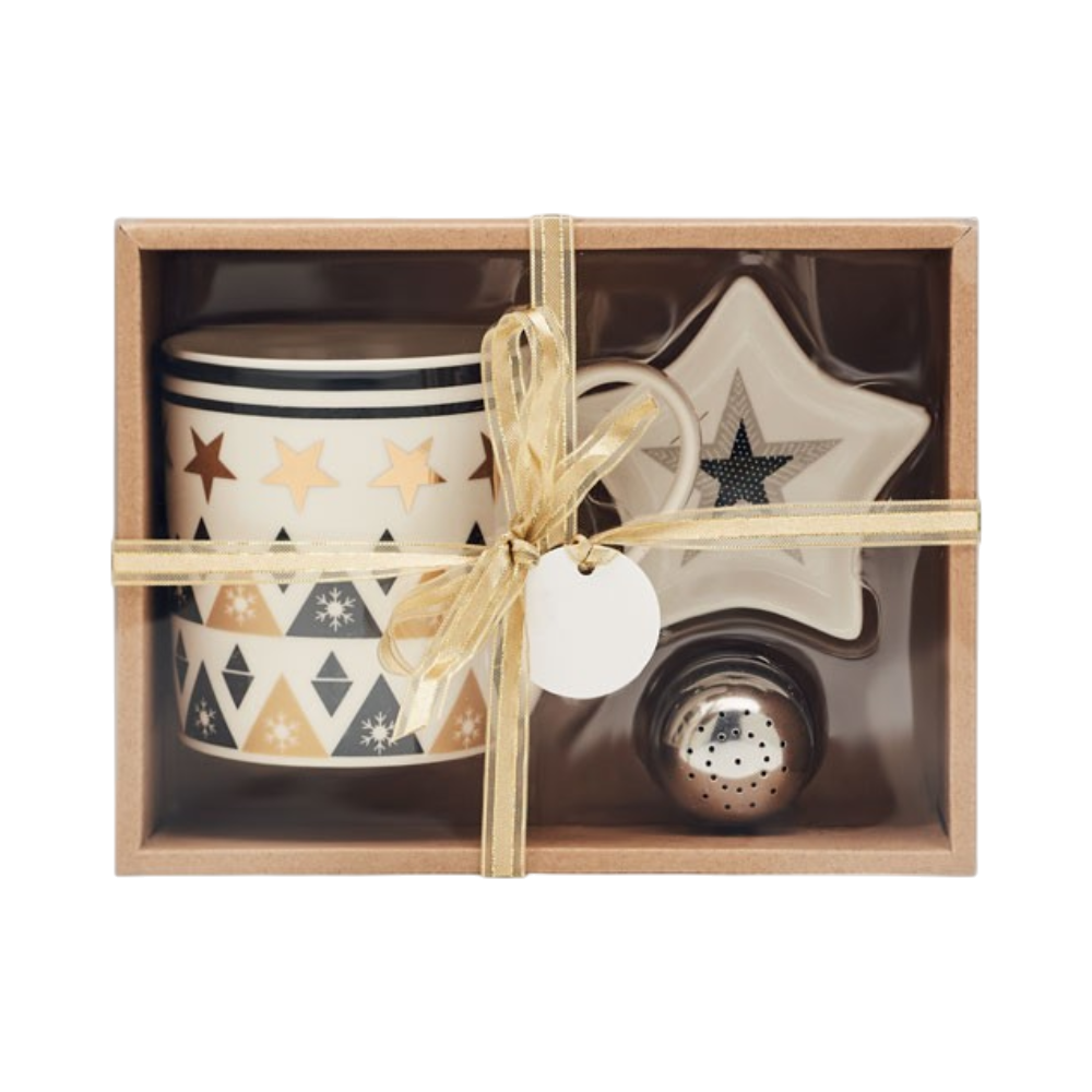 Ceramic Mug Mini Plate Set