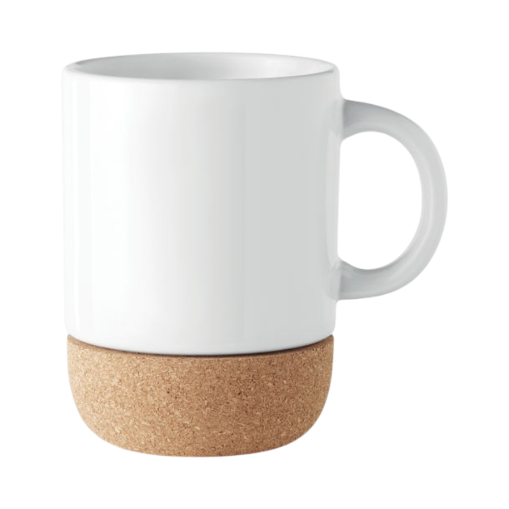 Ceramic Sublimation Mug with Cork Base | 300 ml