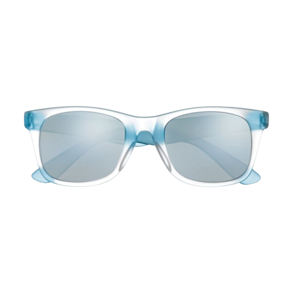 Classic sunglasses with mirrored lenses