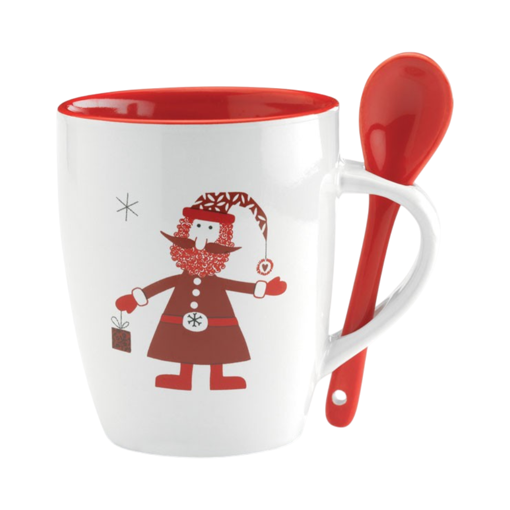 CLAUS Mug with Spoon