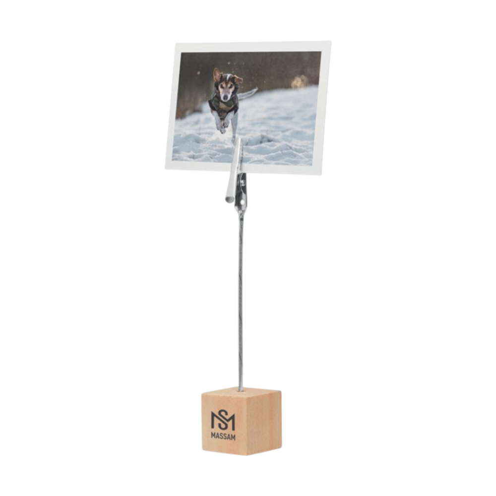 Clip Pine Wooden Clip Holder