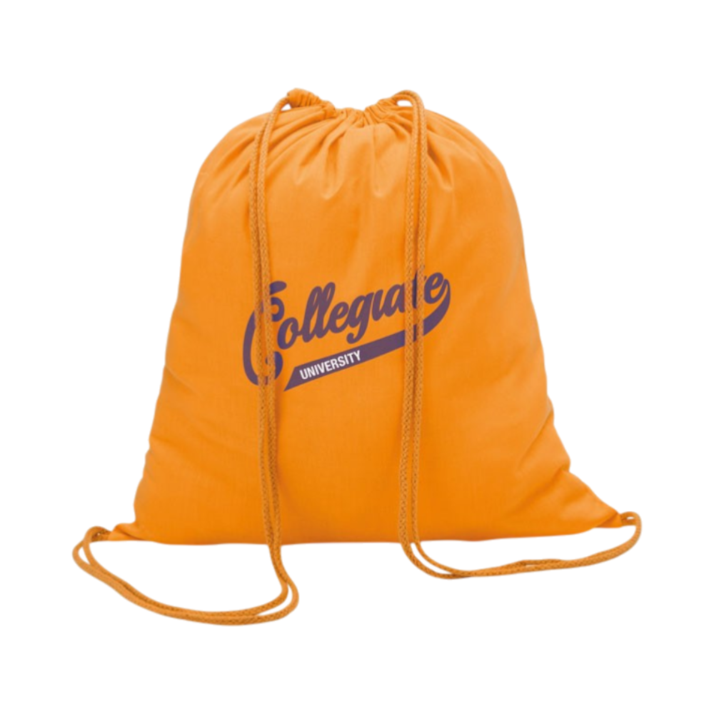 COLORED Cotton Drawstring Bag