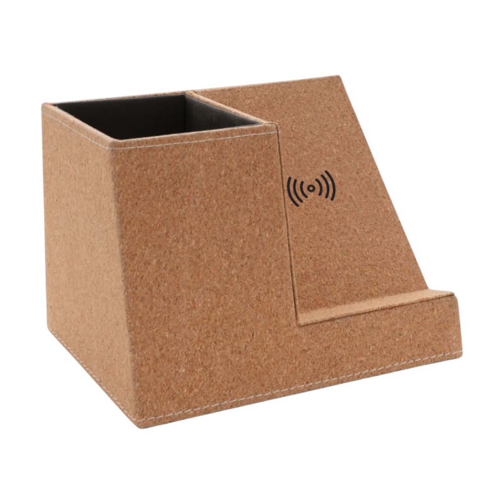 Cork Pen Holder and 5W Wireless Charger