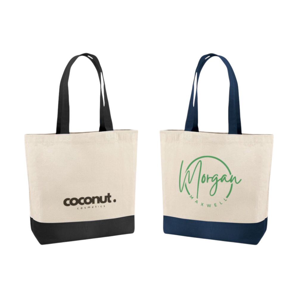 Cotton Canvas Beach Bag