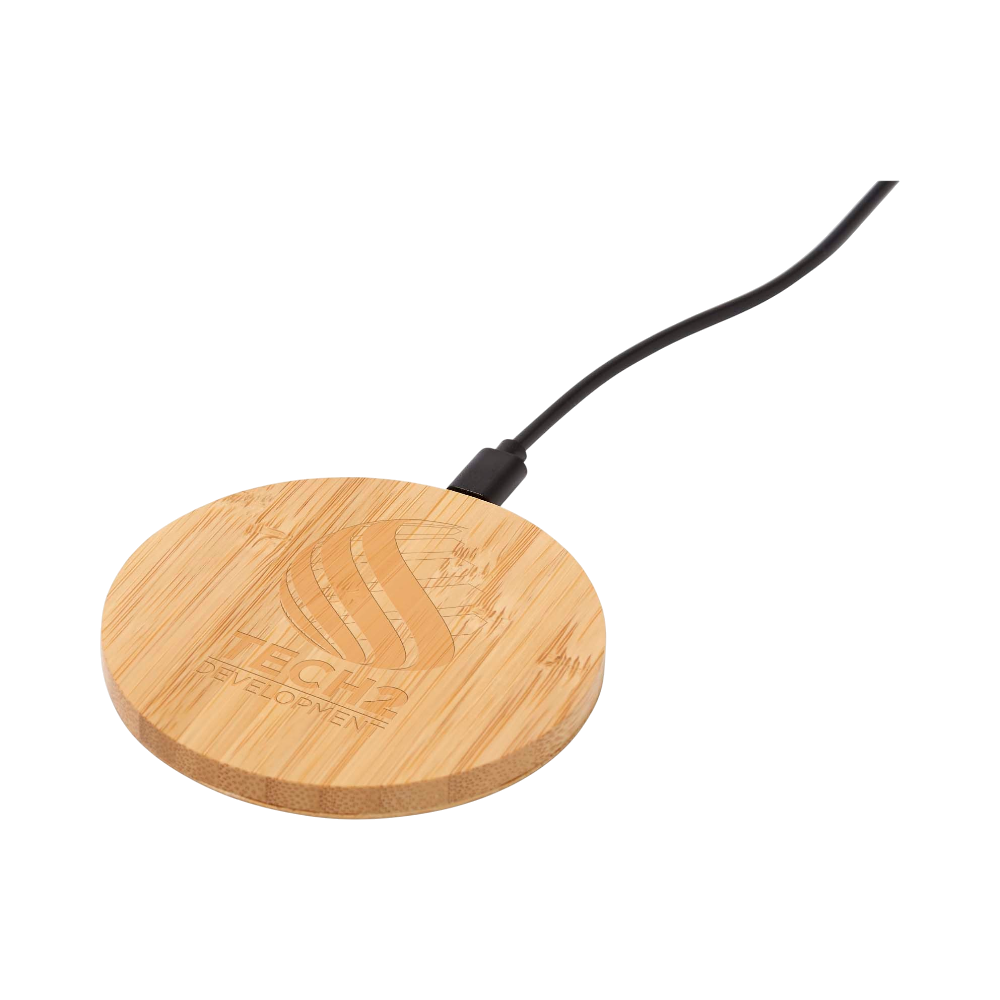 Essence 15W Bamboo Wireless Charging Pad