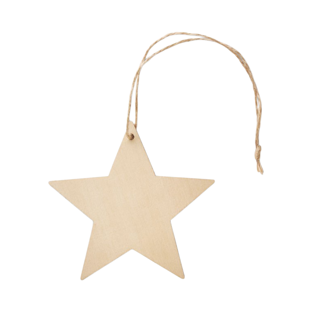 ESTY Wooden Star Shaped Hanger