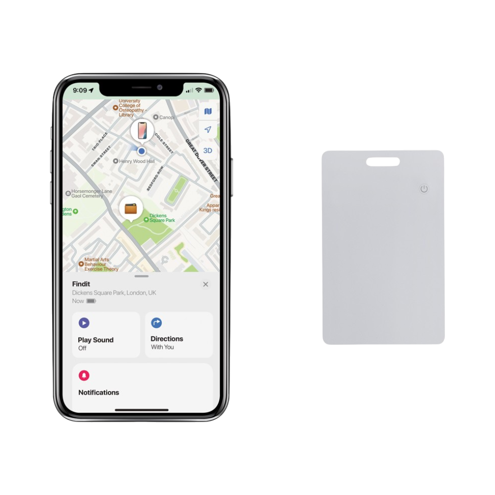 Findit RCS Recycled ABS Ultra-Thin Finder Card