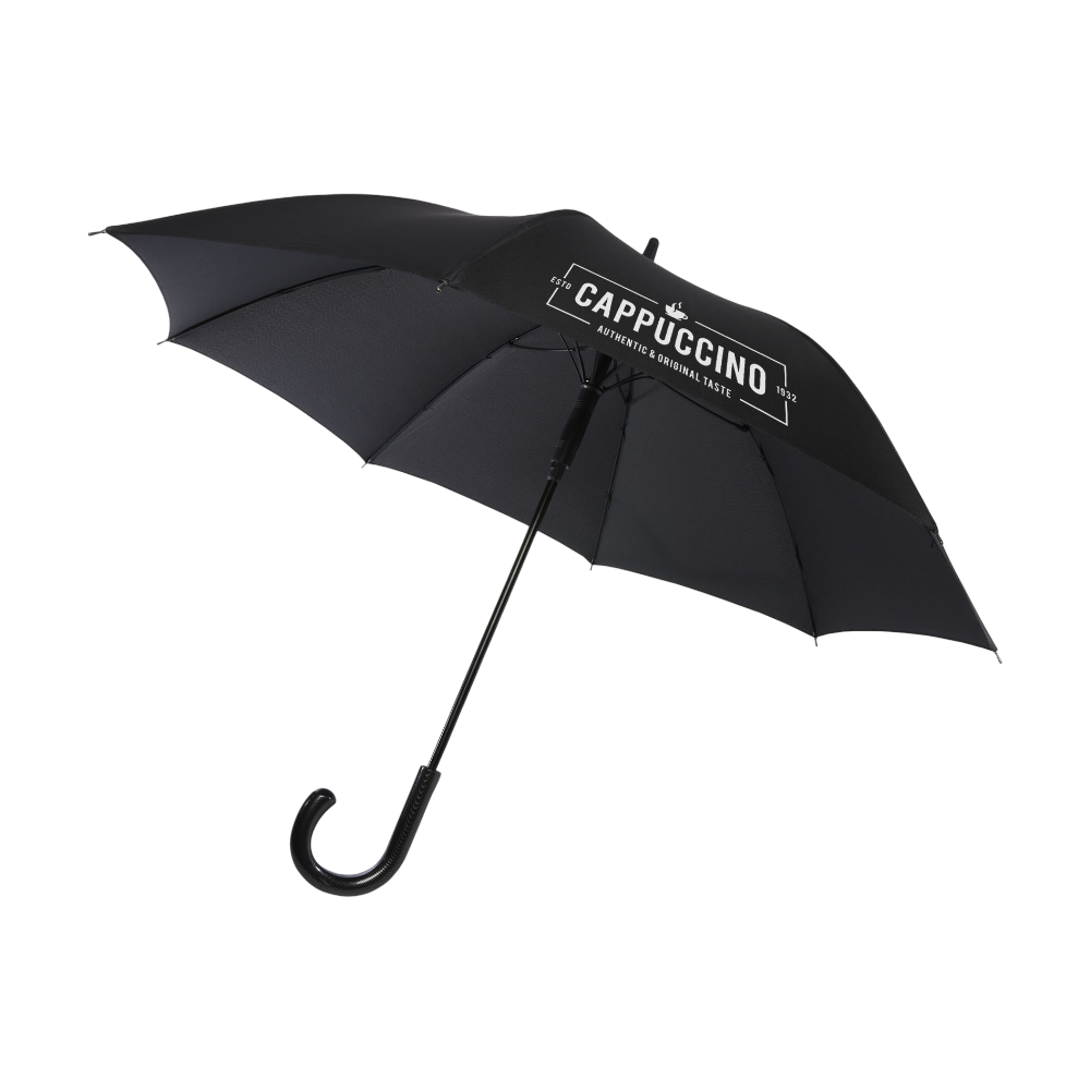 Fontana Auto Open Umbrella with Carbon Look Handle