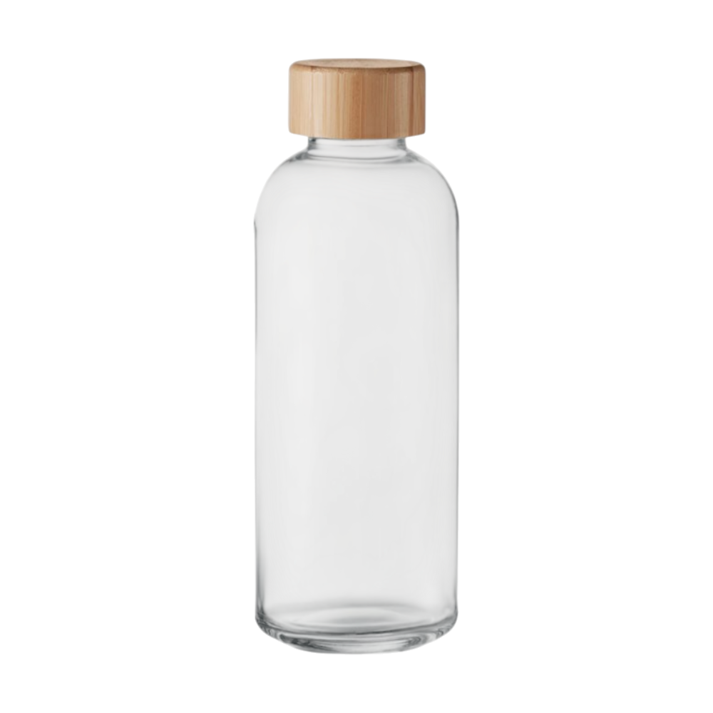 Frisian Glass Bottle Bamboo Lid