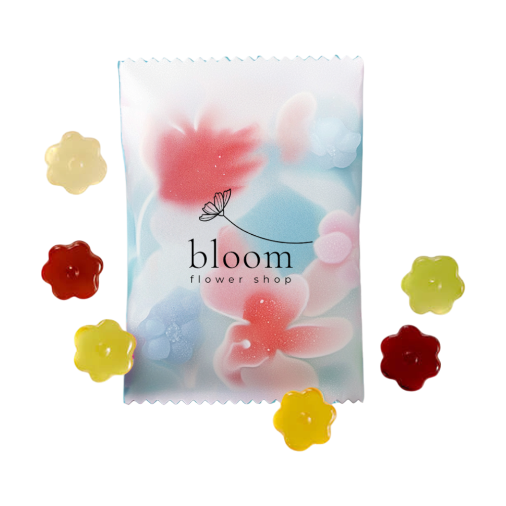 Fruit Gum Flower Treats