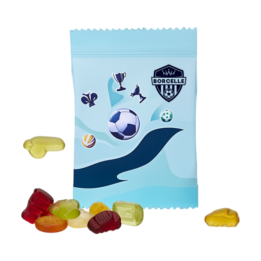 Fruit Gum Football Mix