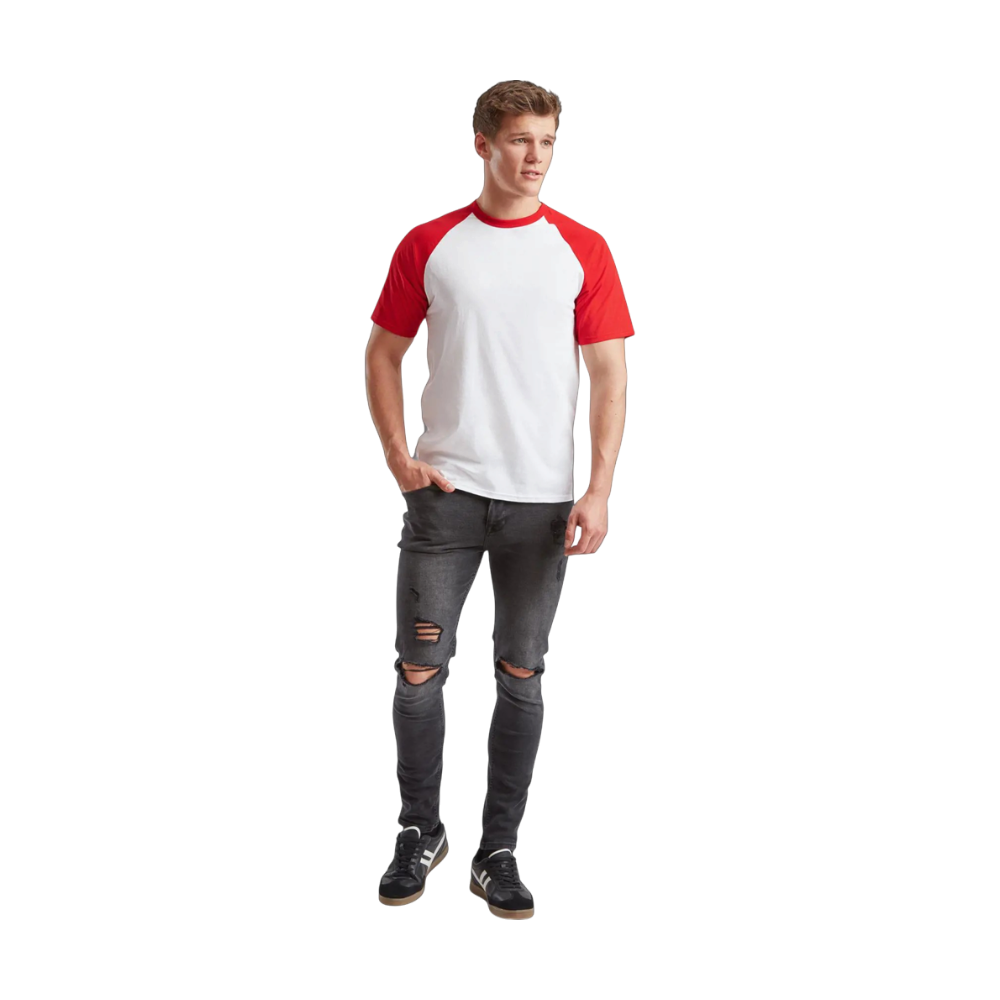 Fruit Of The Loom Baseball Tee