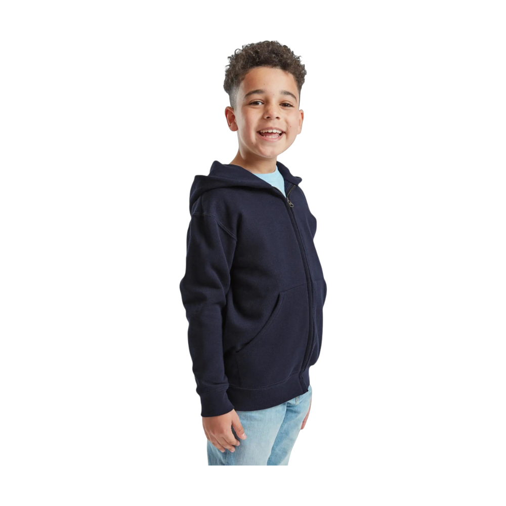 Fruit Of The Loom Classic Kids Zip Hoodie