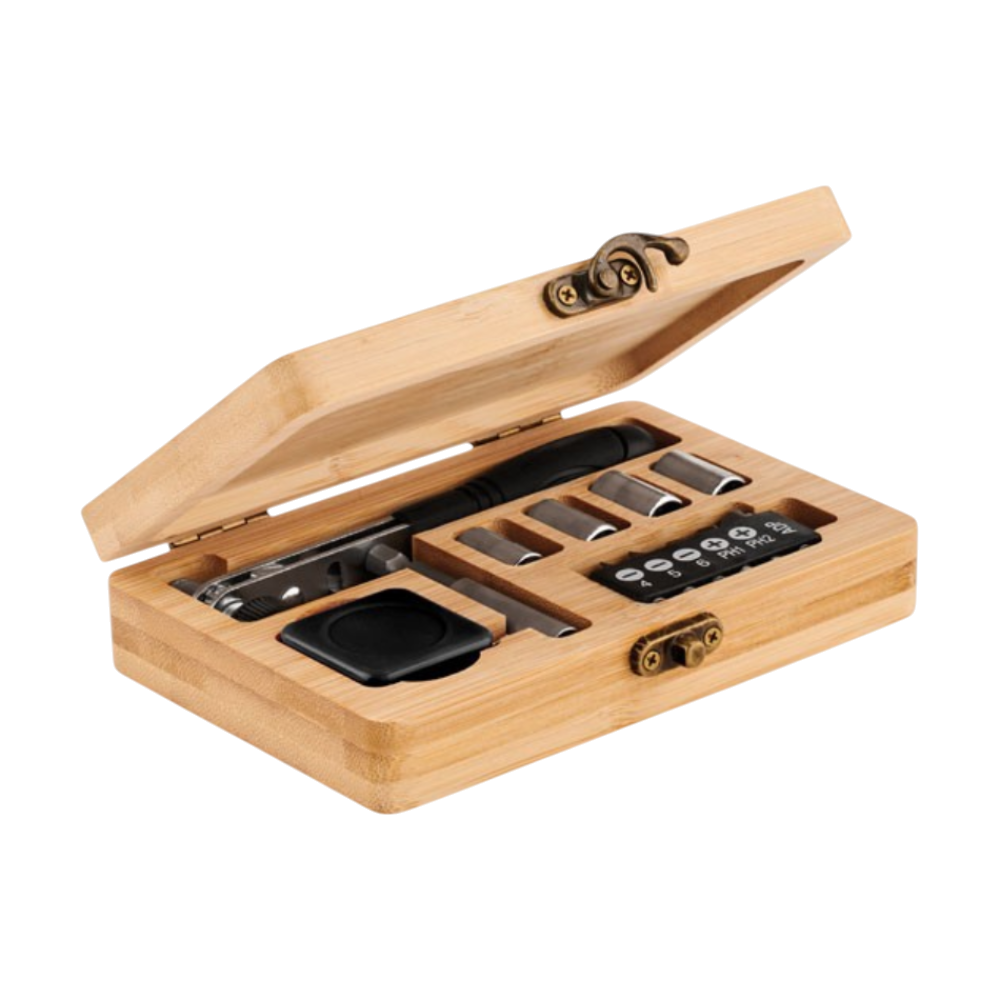 FUROBAM Tool Set Bamboo Case