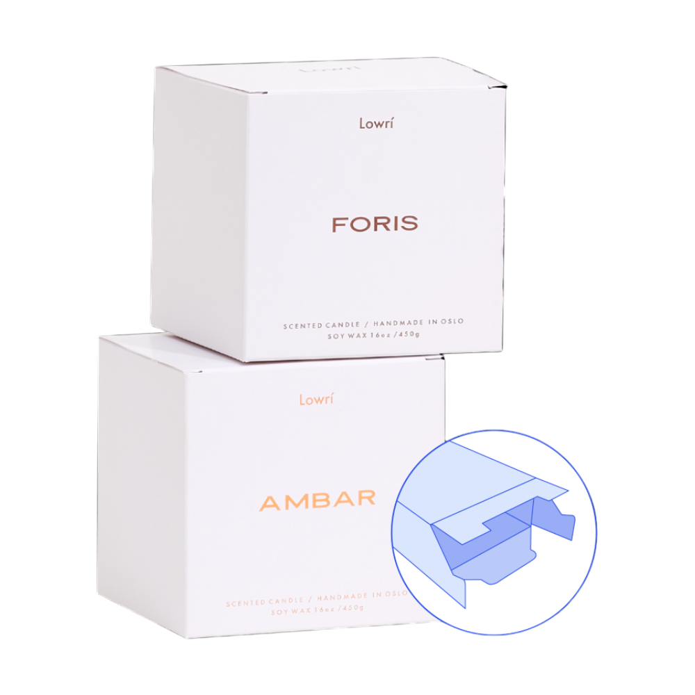 Gift box with flap