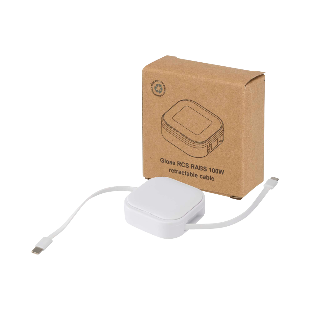 Gloas Recycled Retractable Charge Cable & Tool Kit