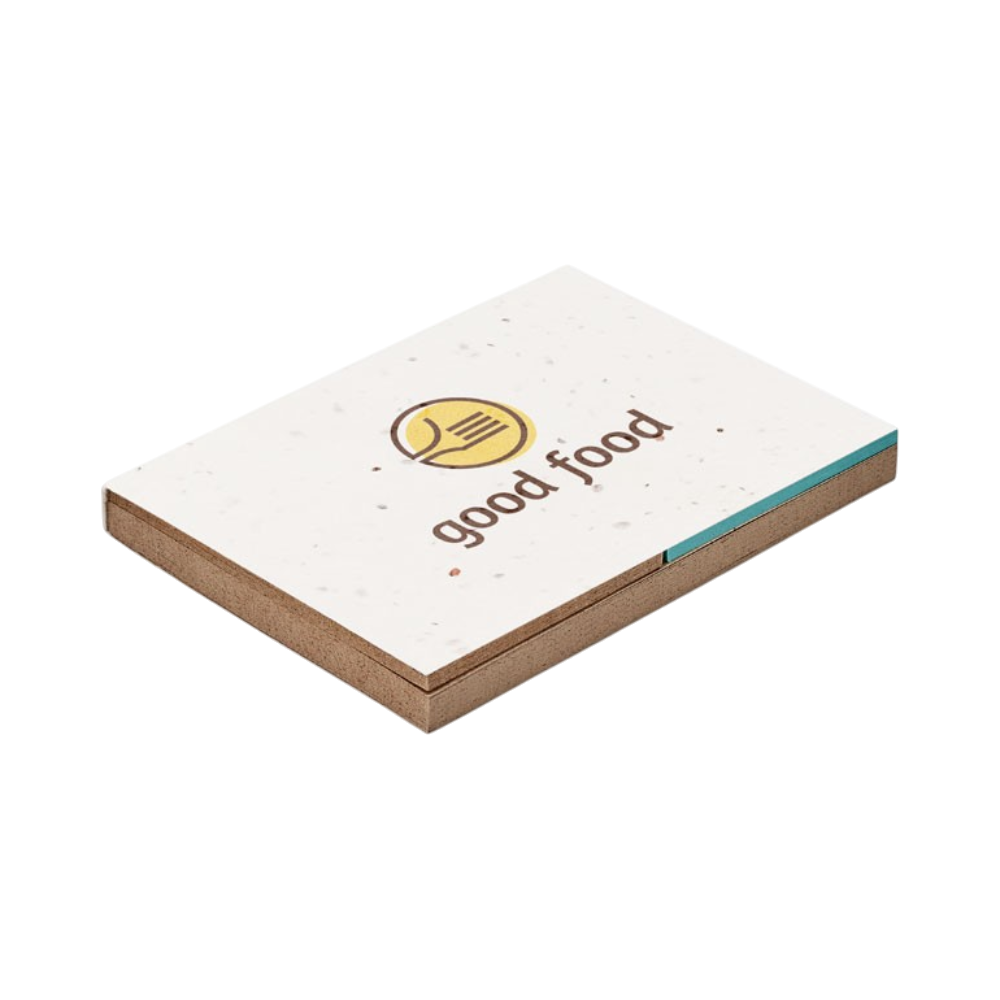 Grass/Seed Paper Memo Pad