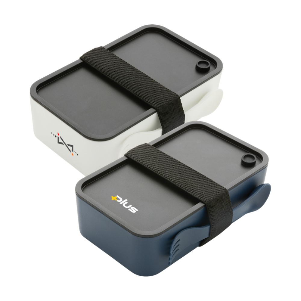 GRS Recycled PP Lunch Box with Spork