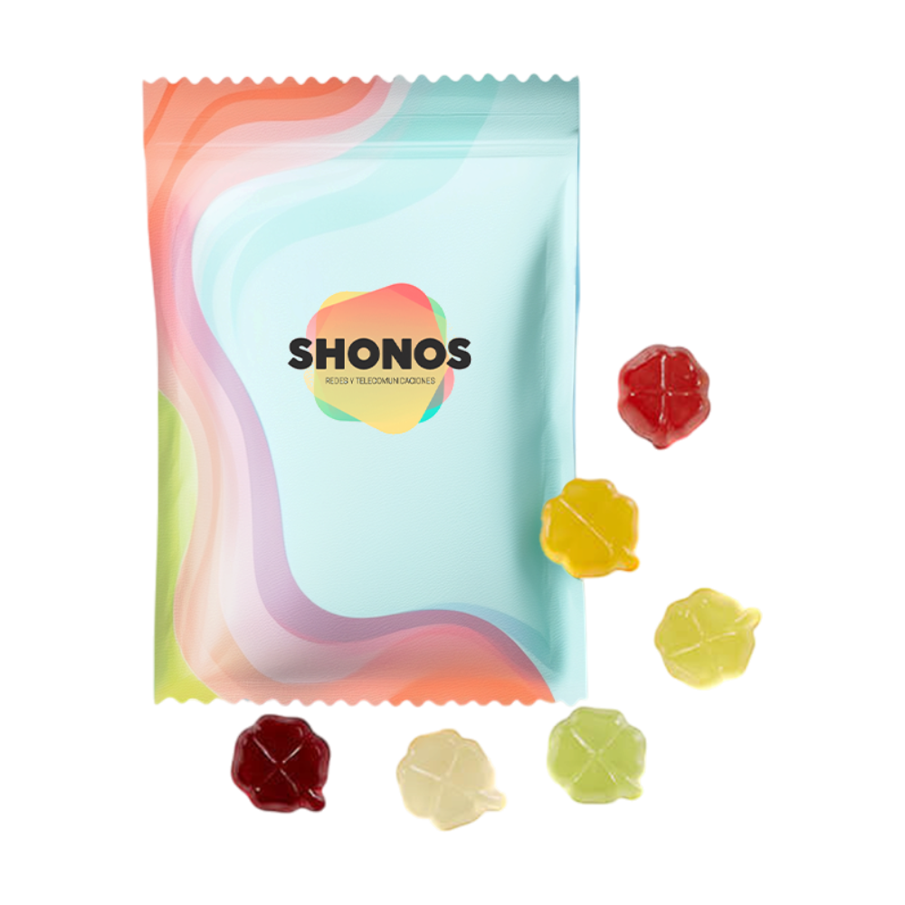 Gummy Fruit Clover Leafs