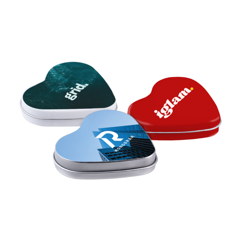 Heart Shaped Tin with Chocolates