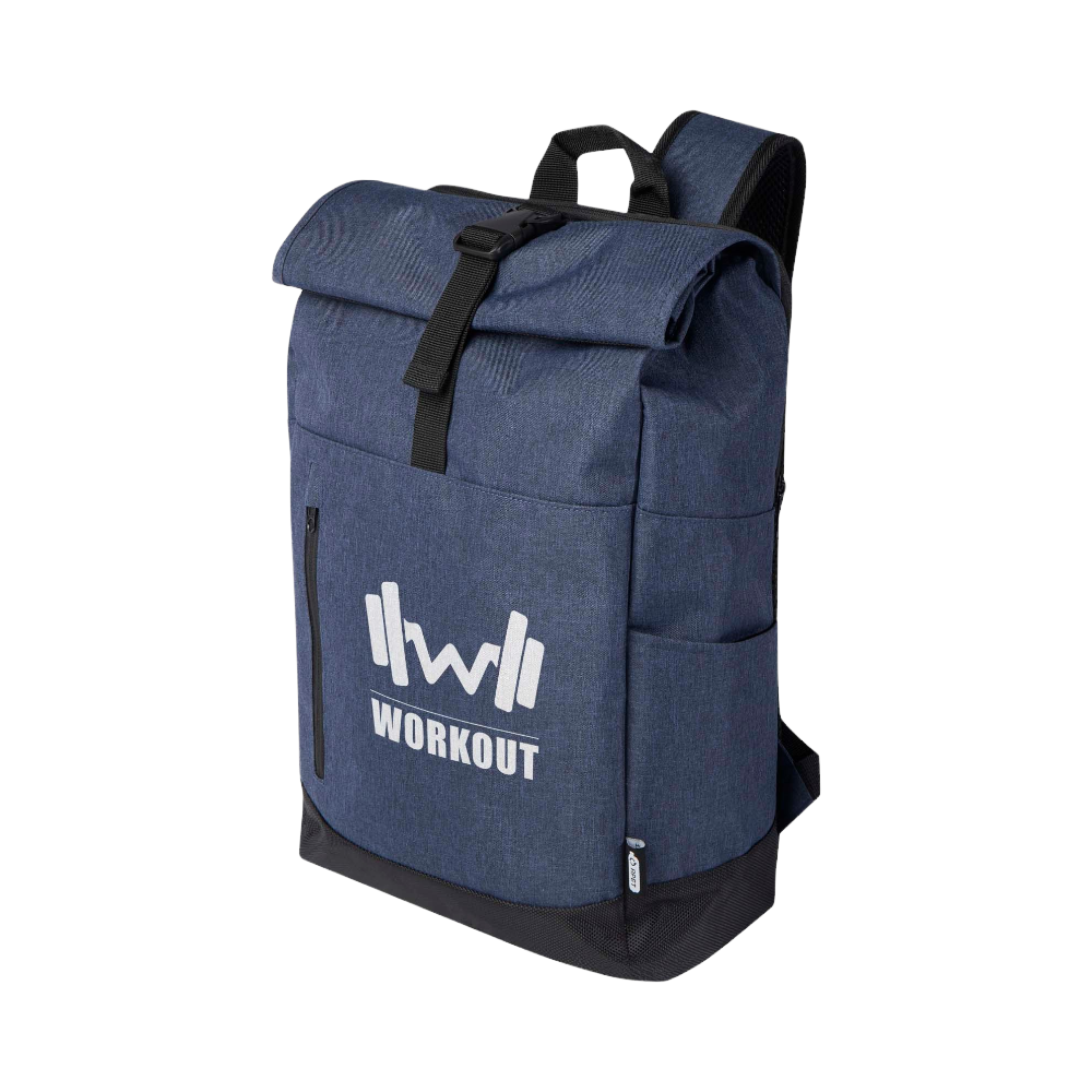 Hoss GRS Recycled Roll-Up Laptop Backpack
