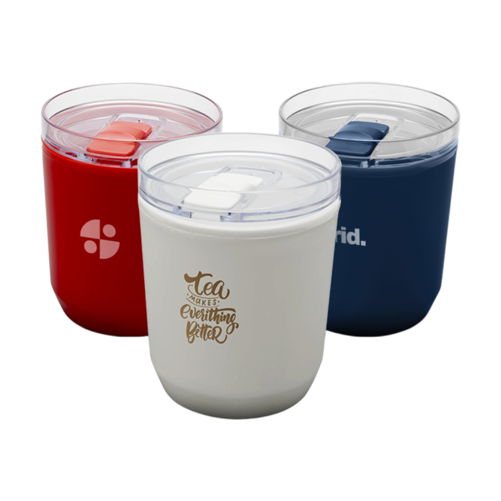 Hudson Recycled Plastic Double-Wall Tumbler 180 ml