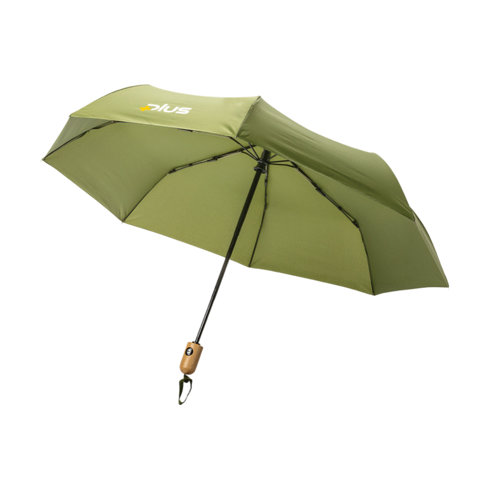 Impact Bamboo Auto Umbrella