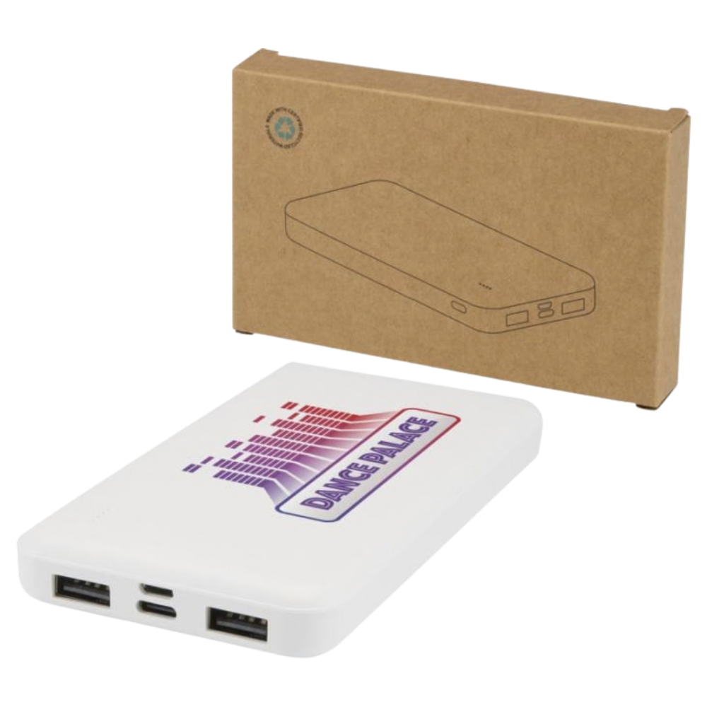 Intan Recycled Plastic Power Bank 10,000 mAh