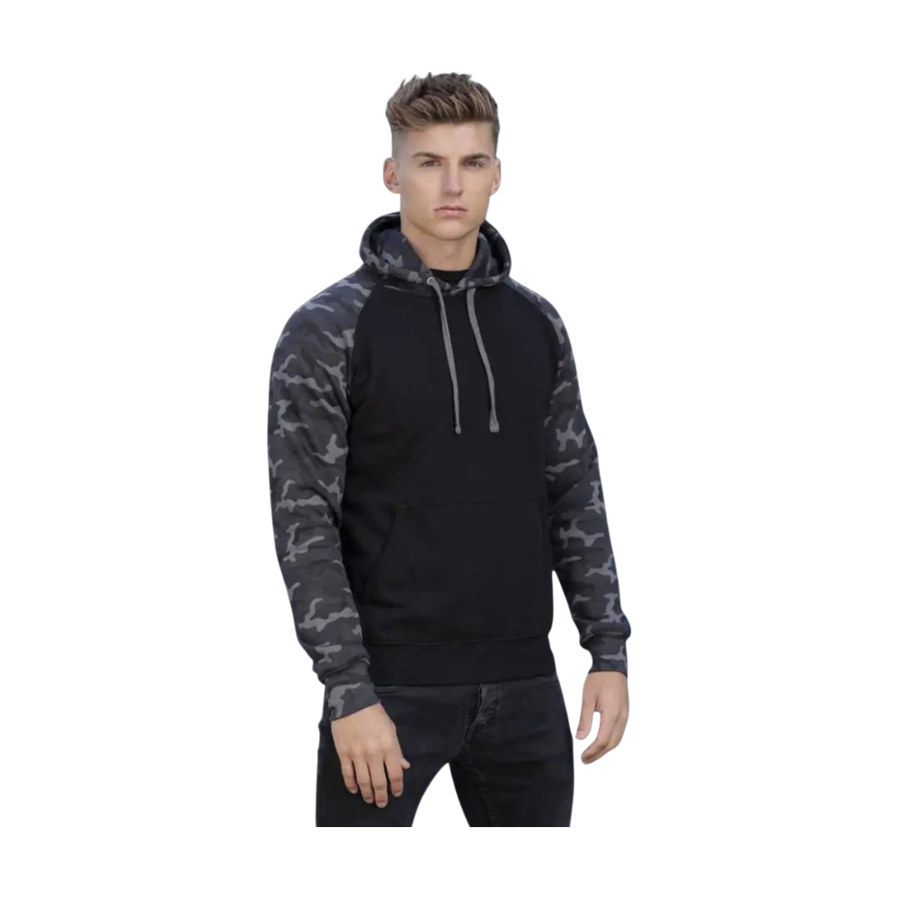 Just Hoods Baseball Hoodie