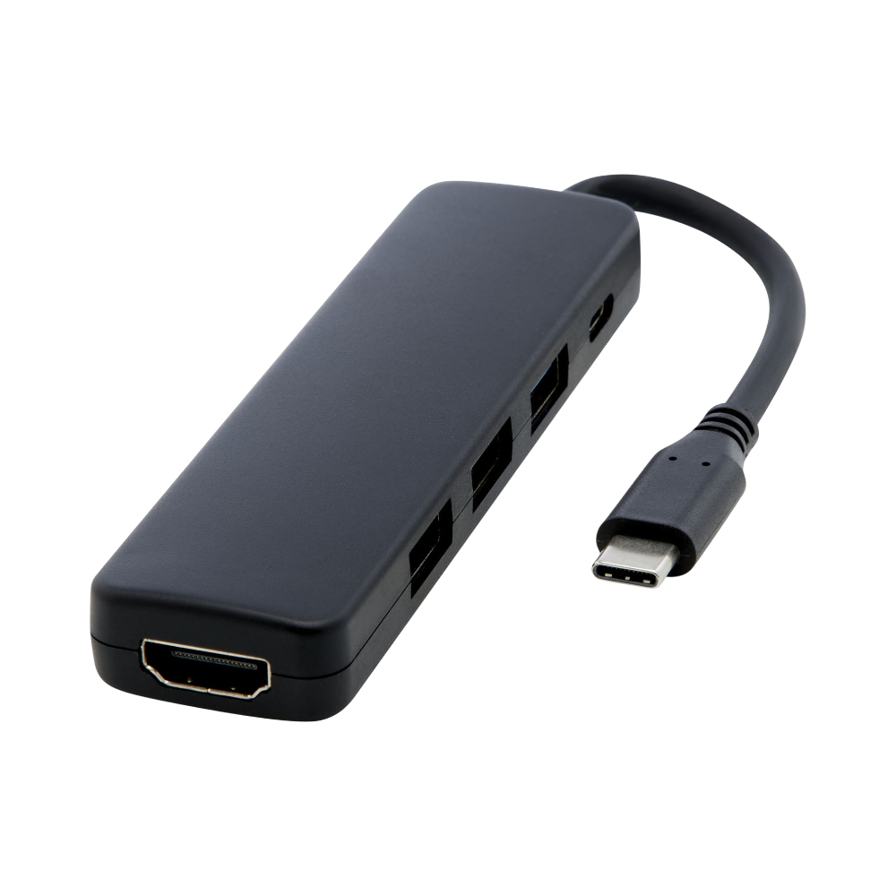 Loop RCS Recycled Plastic Multimedia Adapter