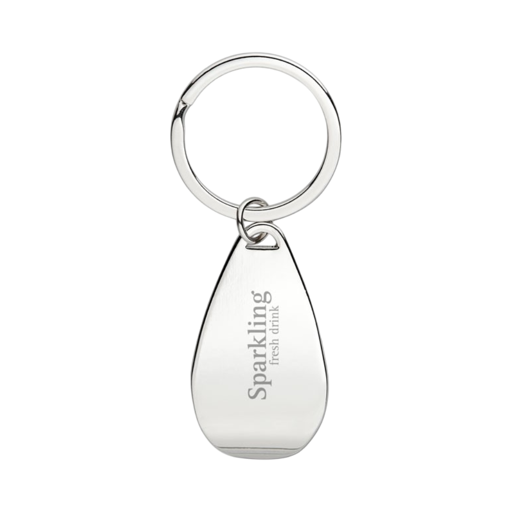 Metal Bottle Opener Key Ring
